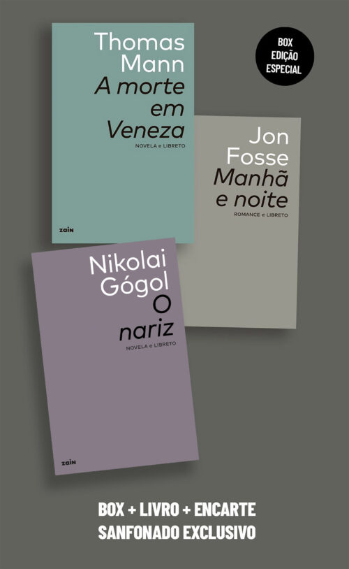Combo: O nariz + A morte em Veneza + Manhã e noite